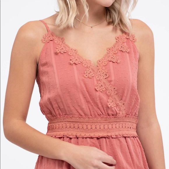 🆕Boho tiered surplice front dress - Picture 6 of 7